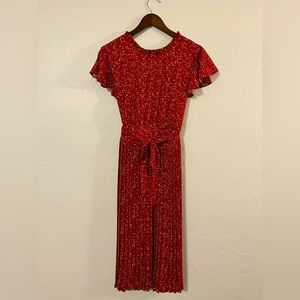 NEW! Sienna Dotted Midi Dress